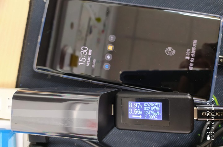 Elecjet行動電源與PPS旅充開箱加充Note10+測試
