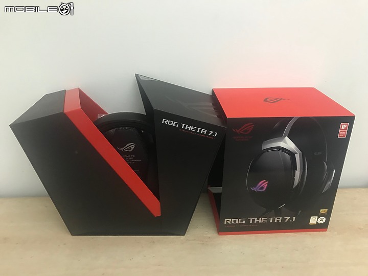 領紅包入手-真7.1 ROG Theta 7.1聲道開箱分享
