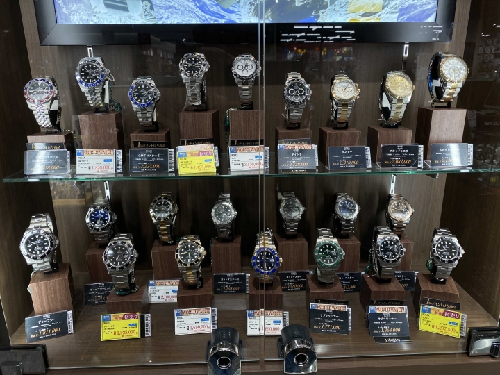 是不是我的理解錯誤，綠水鬼在日本似乎很多貨？