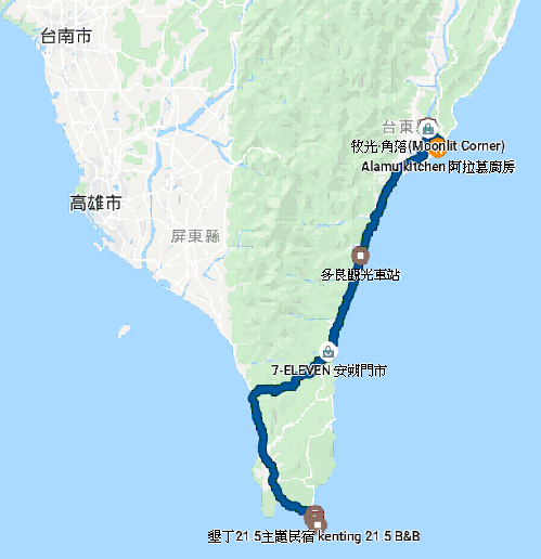 2020.1.6~1.10 半百胖叔5天4夜 思考未來方向環島行