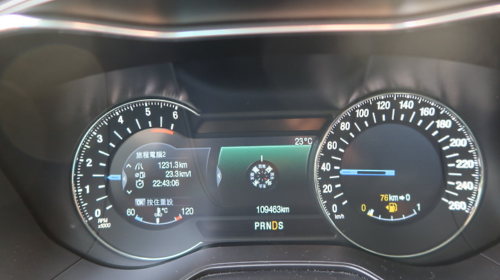 Mondeo MK5 TDCI 1桶油7極點24耐環島