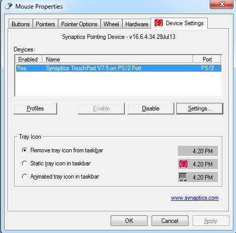 L340 gaming i7  win10觸控板找不到設定選項(已解決)