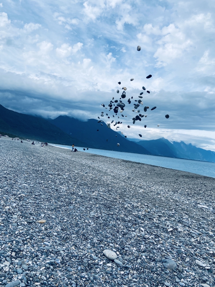 大年初一在花蓮七星潭…放空ing