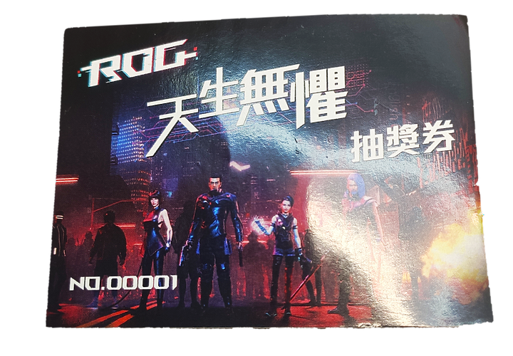 點我看大圖 ROG電競筆電俱樂部介紹及小物贈禮大開箱