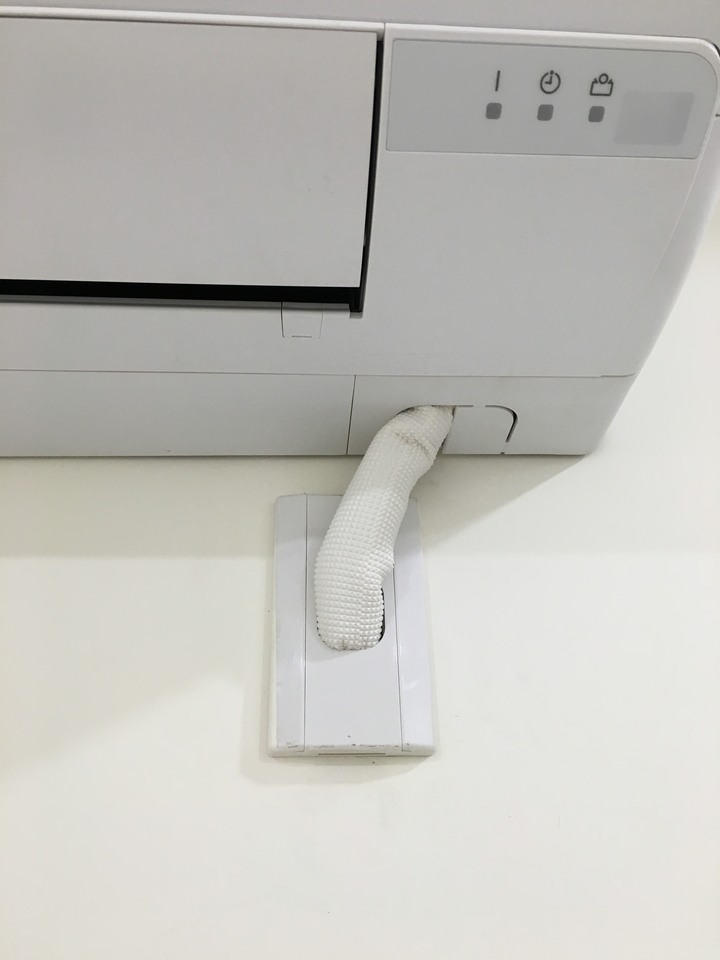 請問冷氣安裝軟管的問題