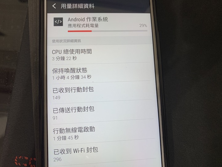 HTC Desire 10pro耗電