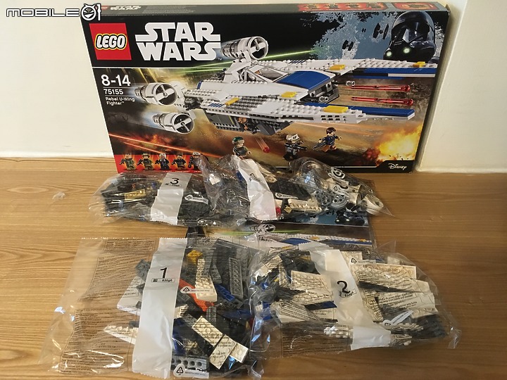 LEGO Rogue one 75155 U-Wing "改" 晚開箱