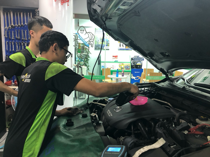 馬三首次外廠更換機油紀錄(馳加)