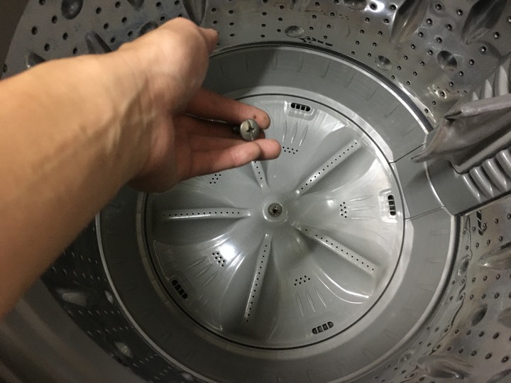 (DIY清洗)-SW-14DV5G 直立式變頻媽媽樂洗衣機拆解清洗