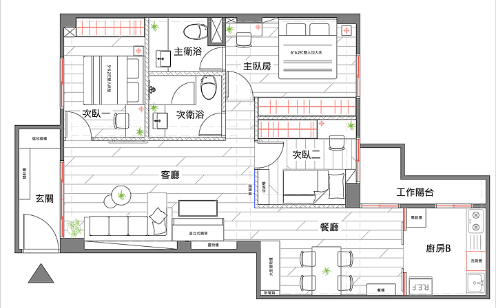 [開箱]內湖20年老屋翻修
