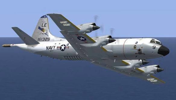 美國人越來越過分 P-3C反潛機現蹤台灣南部外海