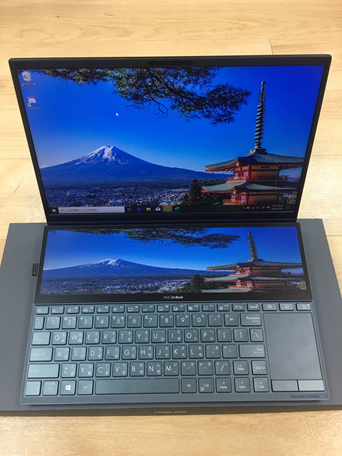 革命性的雙螢幕筆電 Zenbook Duo UX481