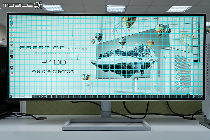 MSI Prestige P100 主機、PS341WU 顯示器 龍魂下的創作者美學！