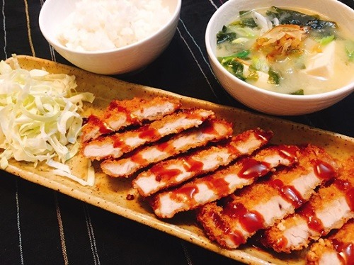 日式豬排料理