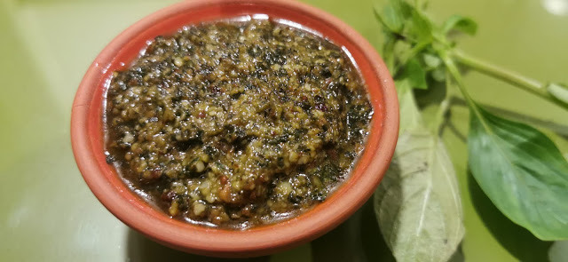 【食譜】 羅勒香草醬 Basil Pesto
