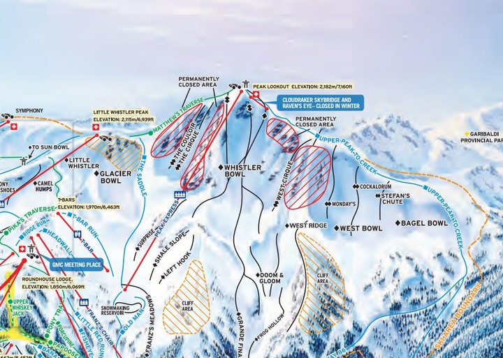 惠斯勒雪場10大景點分享