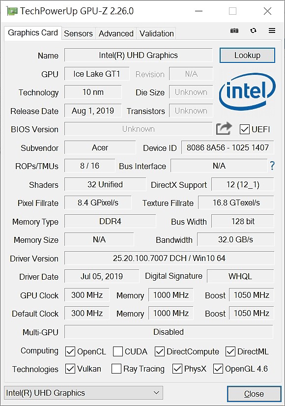【小宅開箱】acer SF314-57G 平價親民文書的好選擇