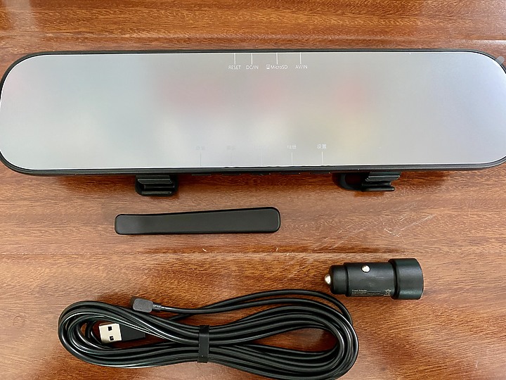 [小米MIUI] 後照鏡行車紀錄器+後鏡頭開箱安裝實錄