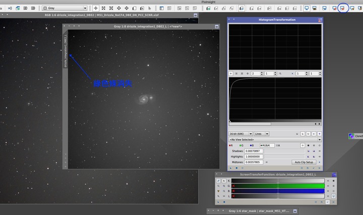 天文攝影後製影像的重裝武器：PixInsight（心得與記錄）