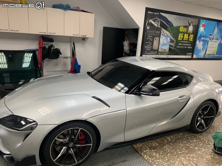 新車 Toyota GR Supra 選用高CP值隔熱紙