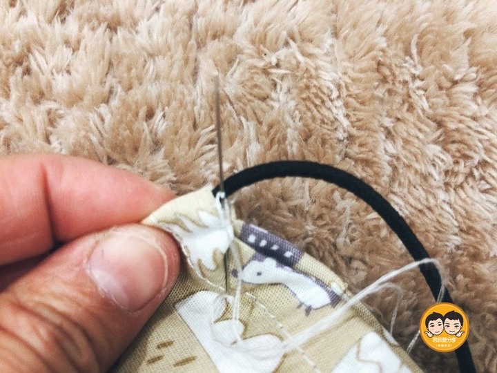 【手作】DIY鬆緊帶口罩套，讓自製口罩套包覆性更好