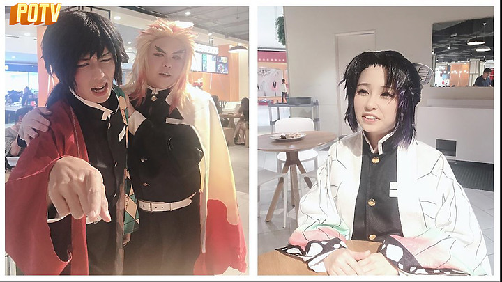 鬼滅之刃神還原的cosplay(劇透注意)