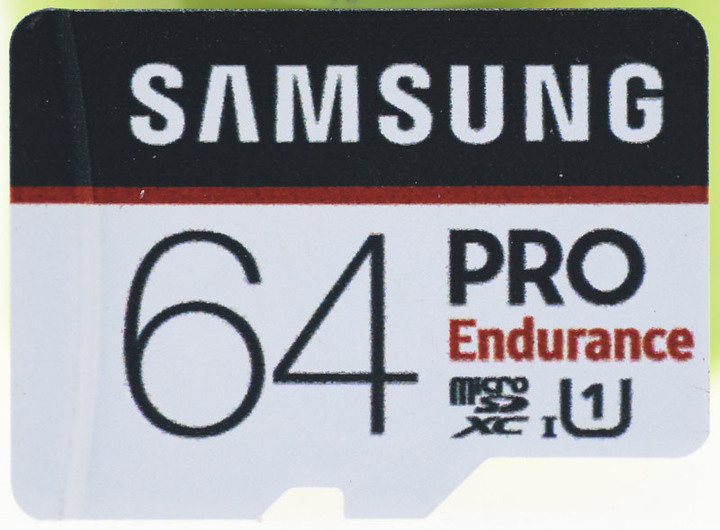 三星64G PRO Endurance影像監控用記憶卡簡測