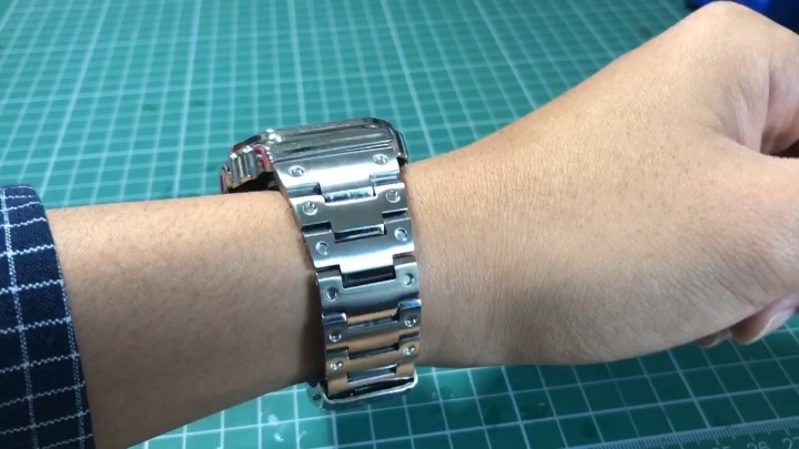 改裝版本的Casio GMW-B5000銀，不知道大家喜不喜歡改裝的Casio