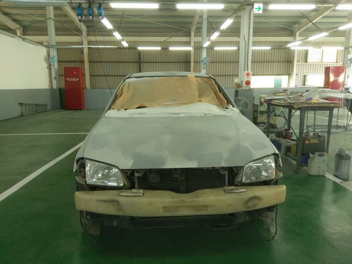 99年 Tierra 1.8 ghia 21歲的生日禮物~（單元２全車鈑烤-原廠篇）