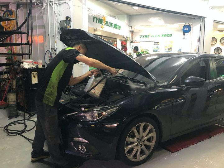 馬三首次外廠更換機油紀錄(馳加)