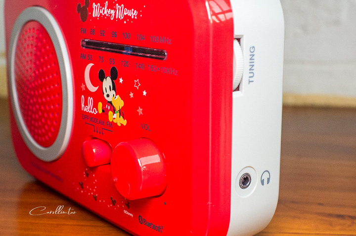 DeltaPro 復古藍芽喇叭開箱 | Disney 迪士尼系列 – 4款可愛造型 身兼廣播收音機