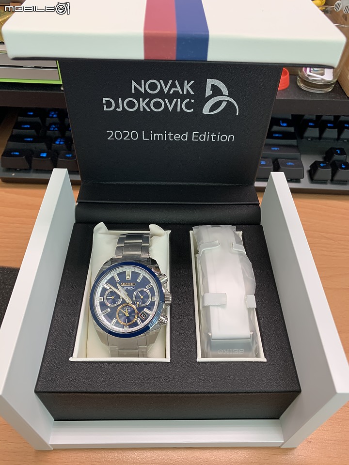 [開箱] Seiko Astron 5X53 SSH045J1 喬科維奇限量版