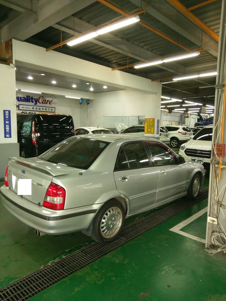 99年 Tierra 1.8 ghia 21歲的生日禮物~（單元２全車鈑烤-原廠篇）