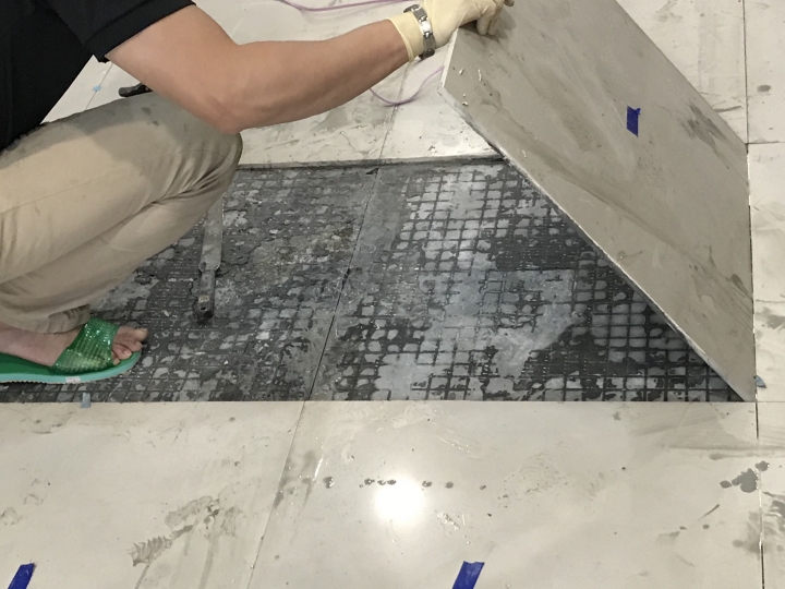 天冷地磚隆起怎麼辦? 處理方式記錄！