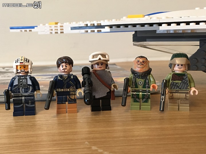 LEGO Rogue one 75155 U-Wing "改" 晚開箱