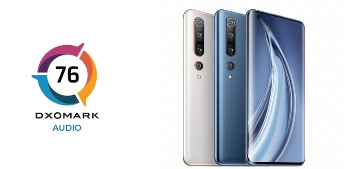 小米10 Pro DXOMARK 影音雙冠