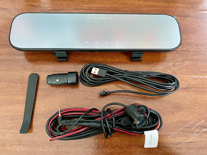 [小米MIUI] 後照鏡行車紀錄器+後鏡頭開箱安裝實錄