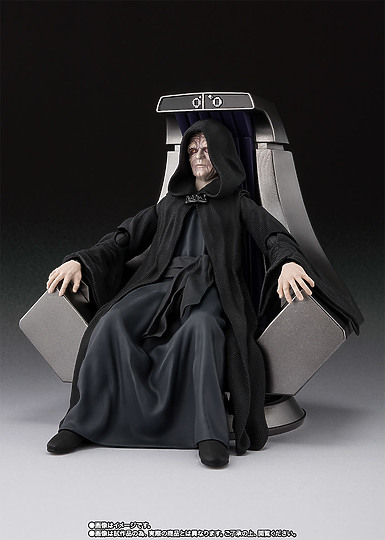 UNLIMITED POWER！S.H.Figuarts《星際大戰》白卜庭皇帝 死星II王座區套組