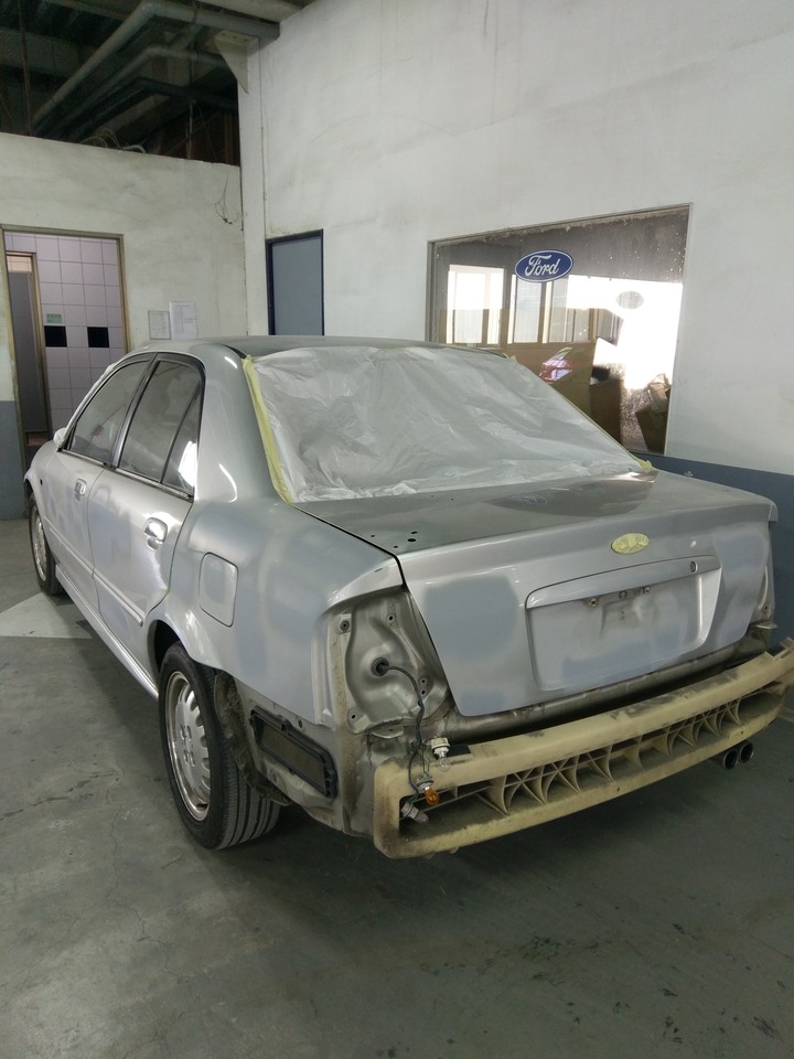 99年 Tierra 1.8 ghia 21歲的生日禮物~（單元２全車鈑烤-原廠篇）