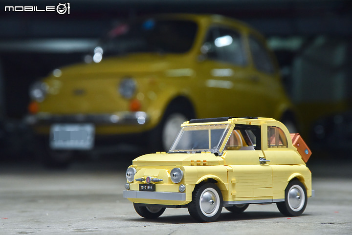 【搭真車一起開箱！】樂高Lego 10271 Fiat 500，各項經典元素完整重現！