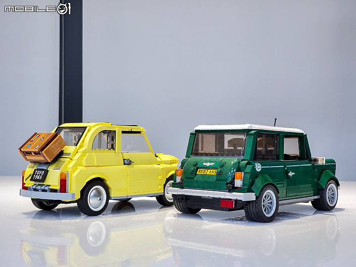 【搭真車一起開箱！】樂高Lego 10271 Fiat 500，各項經典元素完整重現！