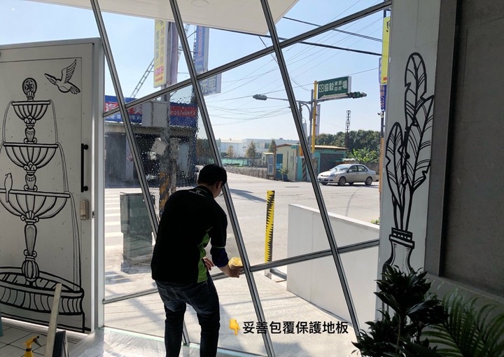 店面貼隔熱紙T1-40 防曬 隔熱 省電 隱私 一次搞定