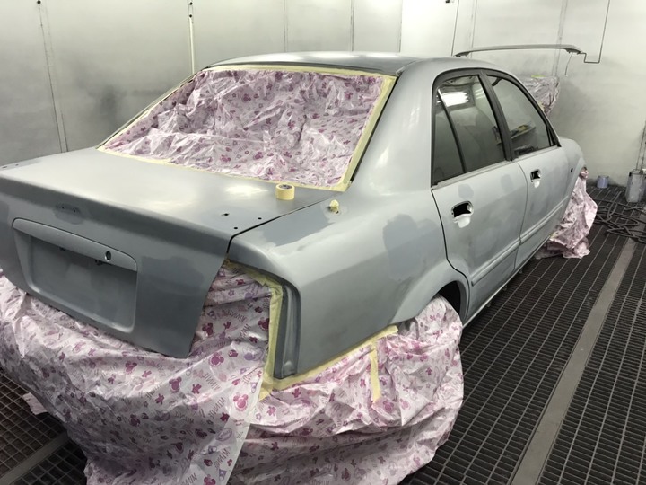 99年 Tierra 1.8 ghia 21歲的生日禮物~（單元２全車鈑烤-原廠篇）