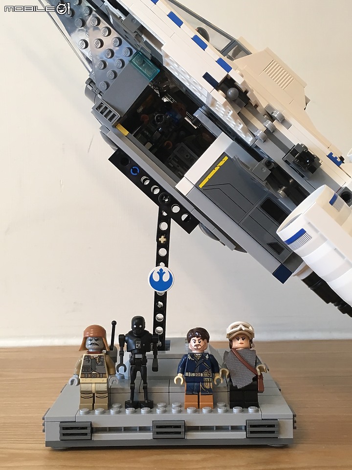 LEGO Rogue one 75155 U-Wing "改" 晚開箱