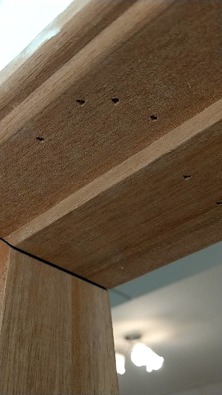 請益~木工門框施作完要上漆