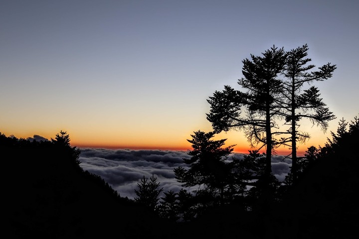能夠站上玉山，是多少感謝的堆疊。