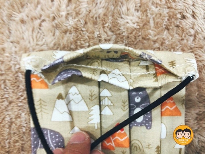 【手作】DIY鬆緊帶口罩套，讓自製口罩套包覆性更好