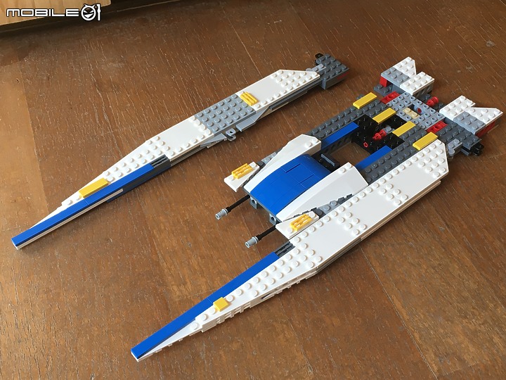 LEGO Rogue one 75155 U-Wing "改" 晚開箱