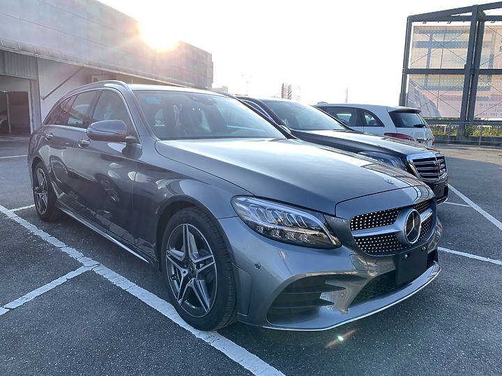 「簡單開箱」19/20 C180T Estate 992淺灰/馬鞍棕內裝旅行車