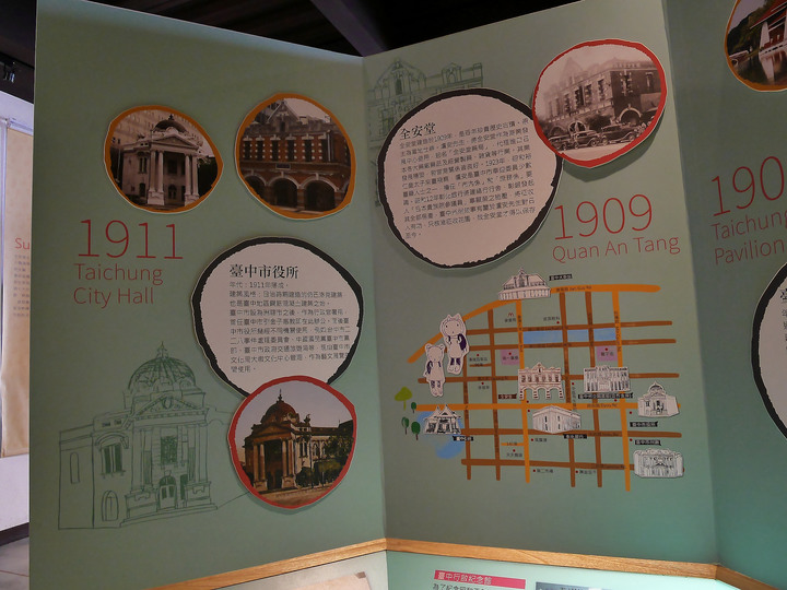 臺中市 中區 全安堂台灣太陽餅博物館+株式會社彰化銀行本店 — 傳統臺中名產、百年老屋與老銀行的匯集